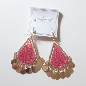 Princess Accessories Boho Glittery Earrings